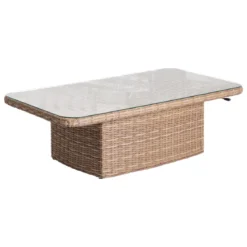 TABLE SALON RELEVABLE MOOREA RECTANGLE SAVANA
