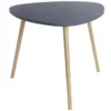 TABLE TRIANGLE GRIS 59.5X59.5X50CM