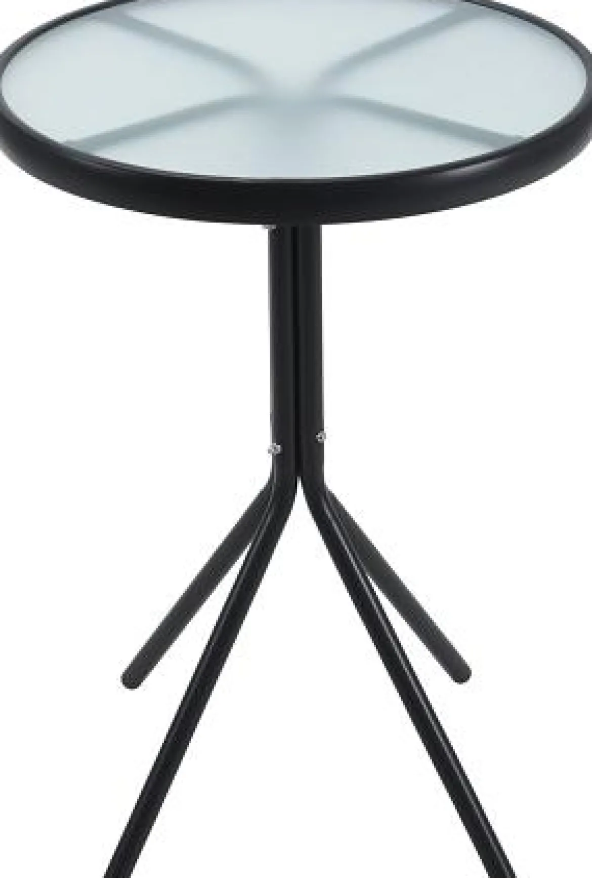 TABLE VERRE RONDE BISTROT D.50CM