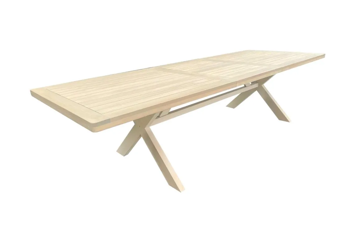 TABLE XENIA EXTENSIBLE EUCALYPTUS 12 PLACES