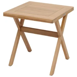 TABLE XENIA FIXE CARRE ACACIA 2 PLACES