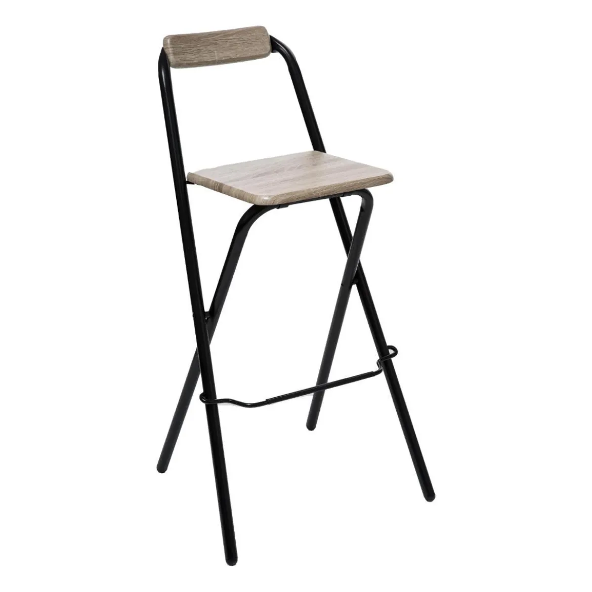 TABOURET BAR PLIANT LOUNA BOIS