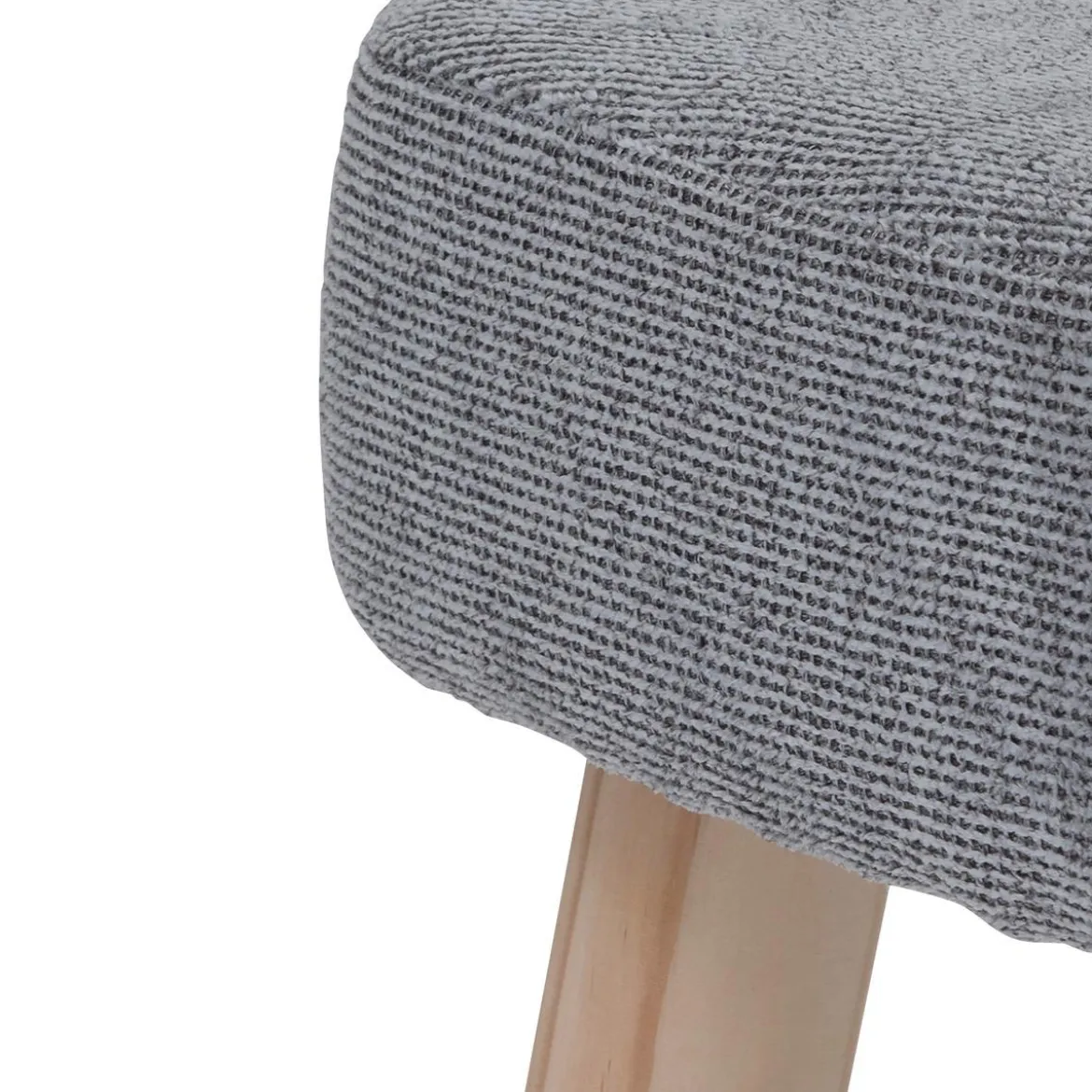 TABOURET D APPOINT THENA GRIS