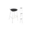 TABOURET DE BAR HELLA BLANC M4
