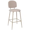 TABOURET DE  BAR KAMILI BEIGE