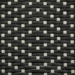 TABOURET ILOT ROTIN TRECIA NOIR