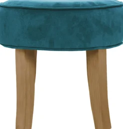 TABOURET VELOURS DUCK ADRIEL