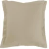 TAIE D OREILLER VOLANT PLAT 63X63CM UNI 57 FILS LINA LIN