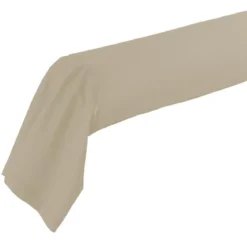 TAIE DE TRAVERSIN 85X185CM UNI 57 FILS LINA LIN