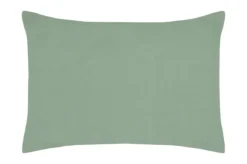 TAIE OREILLER ELYSEE 50X70CM PERCALE VERT
