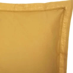 TAIE OREILLER OCRE 50X70CM