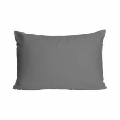 TAIE OREILLER 65X100CM MICROFIBRE GRIS