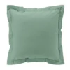 TAIE OREILLER 63X63CM PERCALE UNI 78 FILS TILLEUL