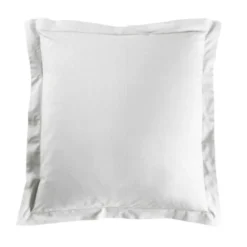 TAIE OREILLER 63X63CM UNI 57 FILS LINA BLANC