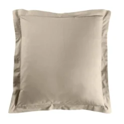 TAIE OREILLER 63X63CM UNI 57 FILS LINA SABLE