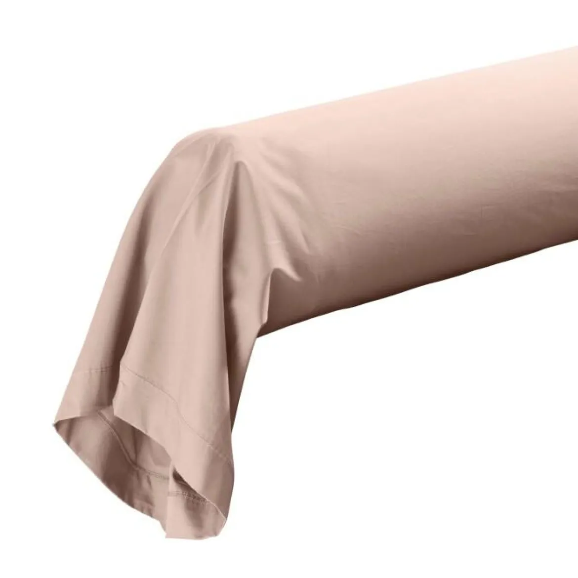 TAIE TRAVERSIN 85X185CM PERCALE UNI 78 FILS NUDE