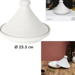 TAJINE PRESENTATION CERAMIQUE D.25.5CM