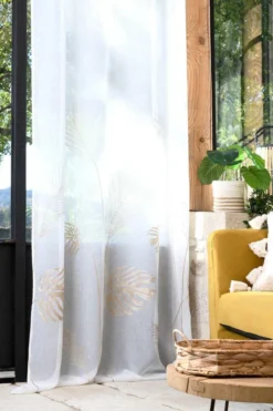 TAMAN VOILE 140X260CM NATUREL
