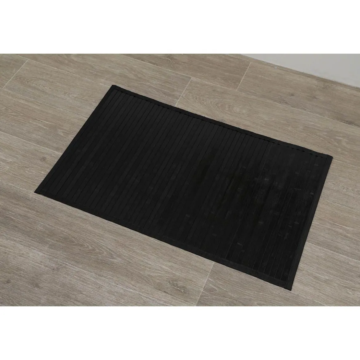 TAPIS BAMBOU 50X80CM NOIR