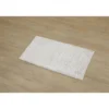 TAPIS BOULES 50X90CM BLANC
