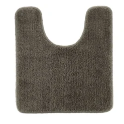 TAPIS CONTOUR WC 45X50CM DESSOUS LATEX TAUPE