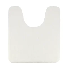 TAPIS CONTOUR WC 45X50CM DESSOUS LATEX BLANC