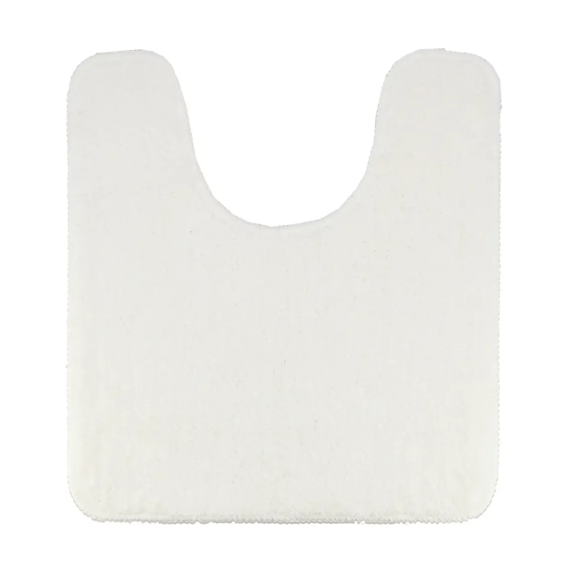 TAPIS CONTOUR WC 45X50CM DESSOUS LATEX BLANC