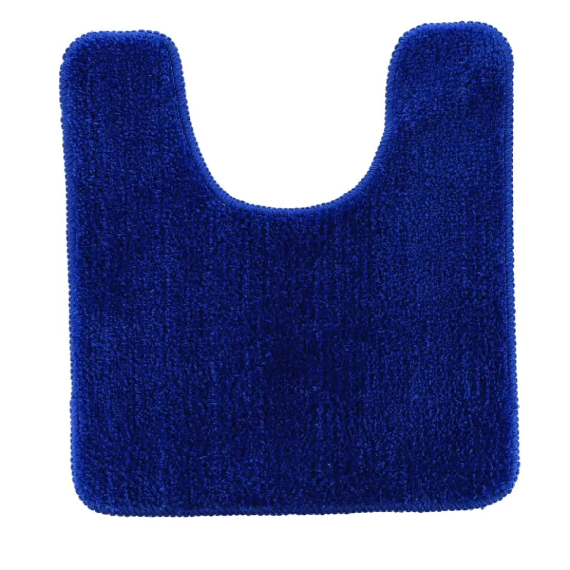 TAPIS CONTOUR WC 45X50CM DESSOUS LATEX BLEU MARINE
