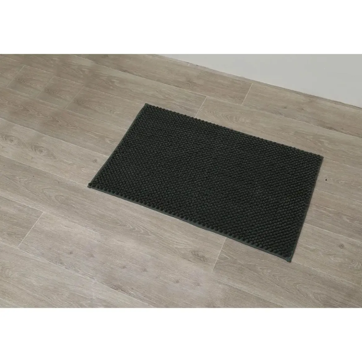 TAPIS MICROFIBRE BOULES 50X80CM VERT SAPIN