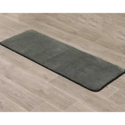 TAPIS MICROFIBRE DOUBLE VASQUE 45X120CM KAKI
