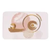 TAPIS MICROFIBRE IMPRIME 45X75CM ABSTRACTION