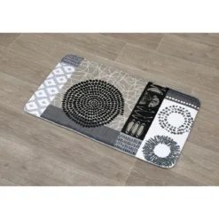TAPIS MICROFIBRE IMPRIME 45X75 CM MASAI