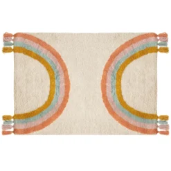 TAPIS ARC EN CIEL 100X150CM