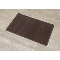 TAPIS BAMBOU 50X80CM MARRON