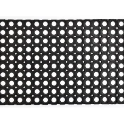 TAPIS CAILLEBOTIS 40X60CM CAOUTCHOUC NOIR