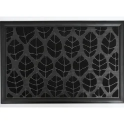 TAPIS CENTRAL PARK 40X60CM POLYPRO CAOUTCHOUC NOIR