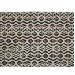 TAPIS COTON IMPRIME CAFE 120X170CM