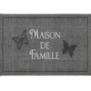 TAPIS DECO RECTANGLE 40X60 CM IMPRIME FAMILIA