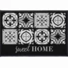 TAPIS DECO RECTANGLE 40X60 CM IMPRIME ALFAMA