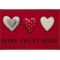 TAPIS DECO 40X60CM IMPRIME HOME PASSION