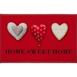 TAPIS DECO 50X80CM IMPRIME HOME PASSION