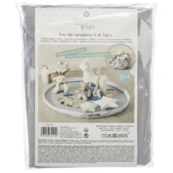 TAPIS DE JEUX A REMBALLER GRIS