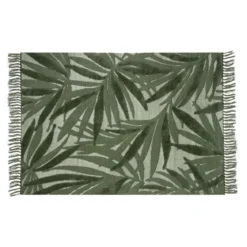 TAPIS DOUBLE TUFT MISKA VERT 118X170CM