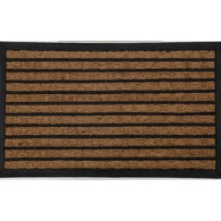 TAPIS ELOI 45X75CM COCO TRESSE CAOUTCHOUC TRAITS