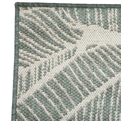 TAPIS EXTERIEUR ET INTERIEUR COLOR VERT 150X230CM