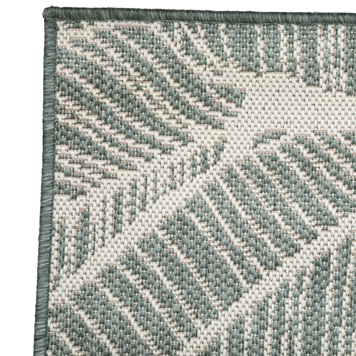 TAPIS EXTERIEUR ET INTERIEUR COLOR VERT 150X230CM