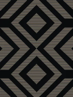 TAPIS EXTERIEUR INTERIEUR 150X200CM KNOX NOIR