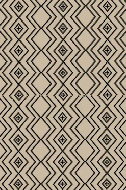 TAPIS EXTERIEUR INTERIEUR 100X150CM KENNETH NATUREL