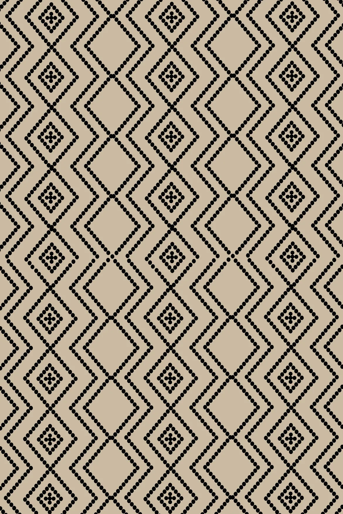 TAPIS EXTERIEUR INTERIEUR 100X150CM KENNETH NATUREL