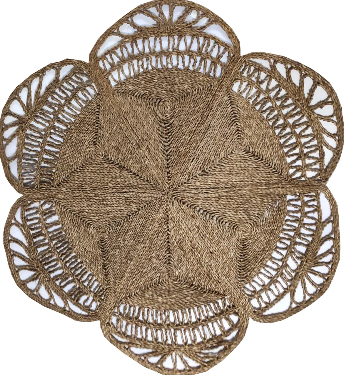 TAPIS FIBRE NATURELLE ROND D.120 A 150CM